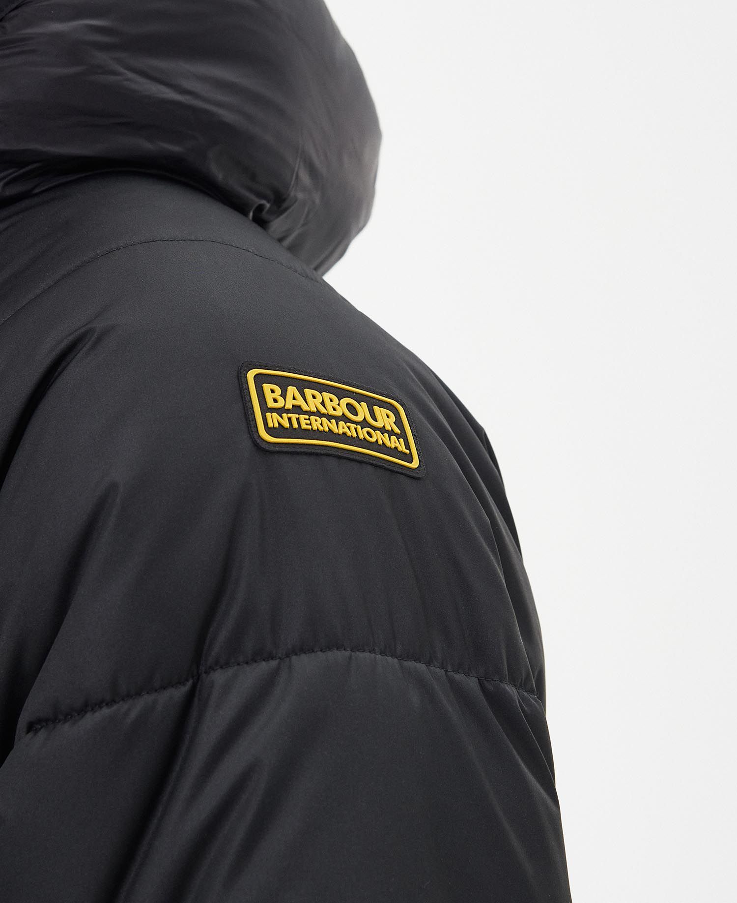 Shop Barbour Hoxton Quilted Padded Jacket In Black