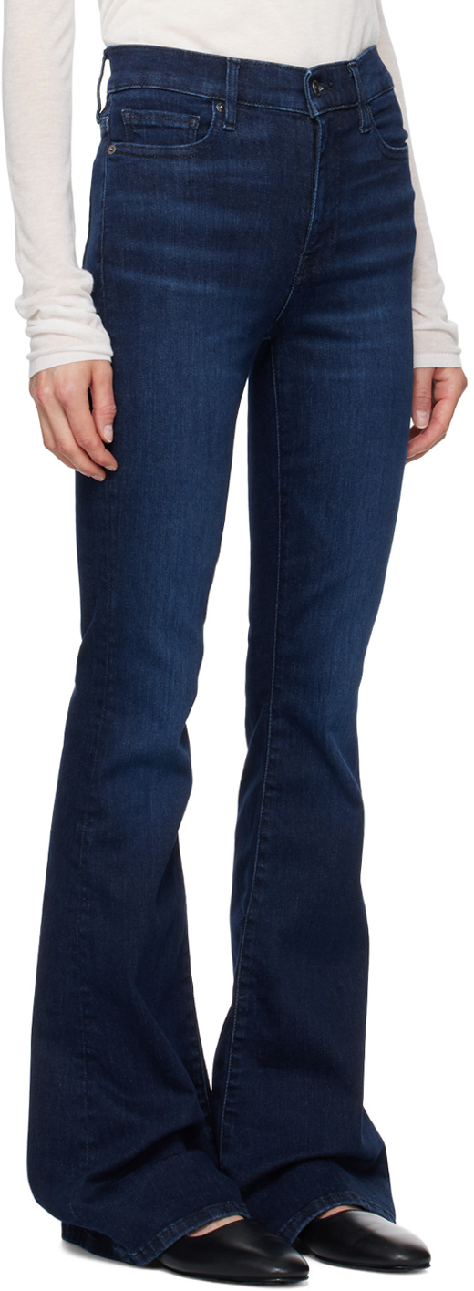 FRAME LE HIGH FLARED JEANS