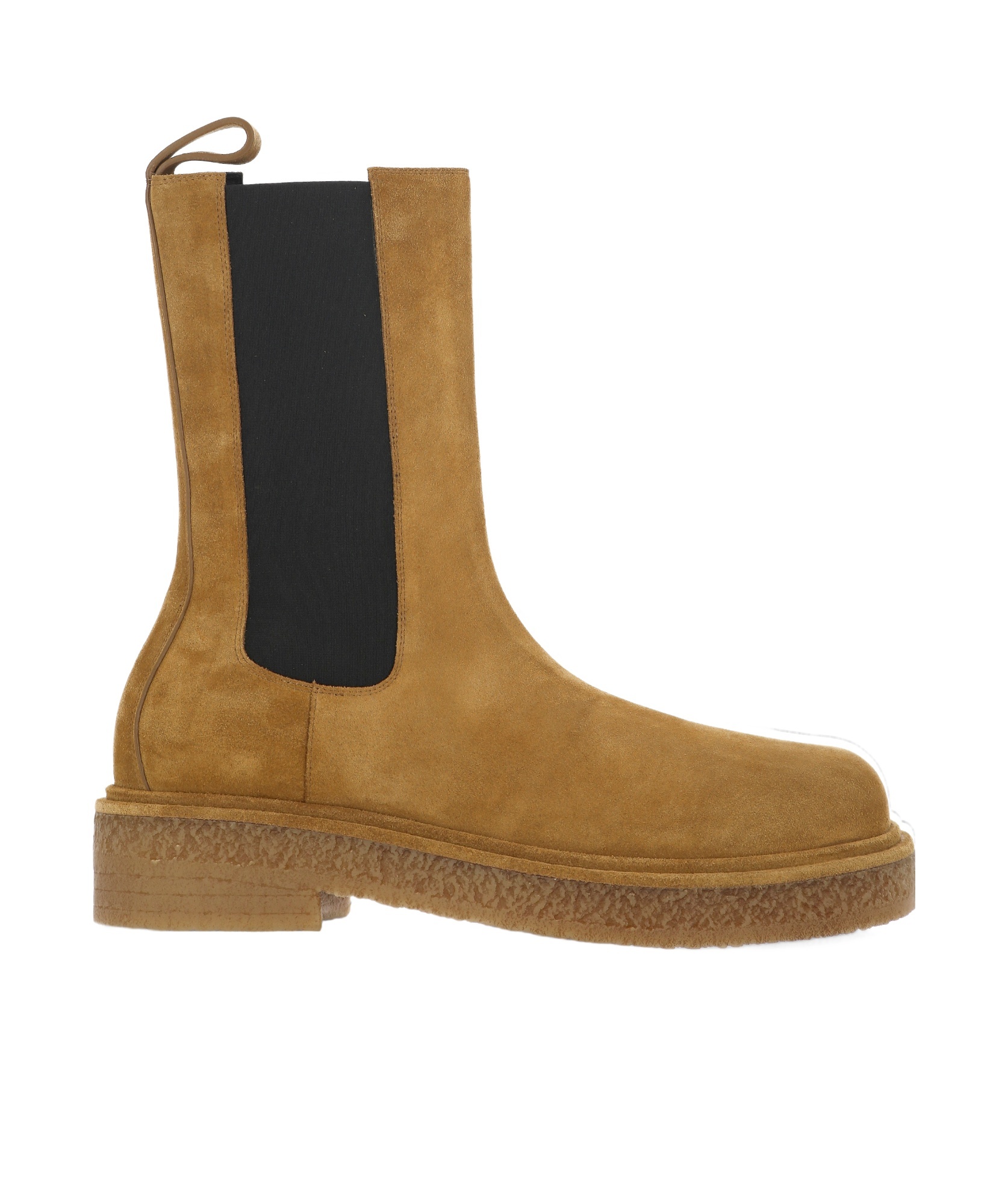 Bottega Veneta Thick Soled Boots In Brown