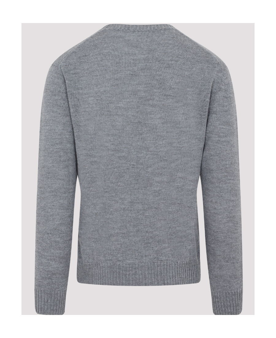 Jil Sander Men's Wool Sweater In Gray