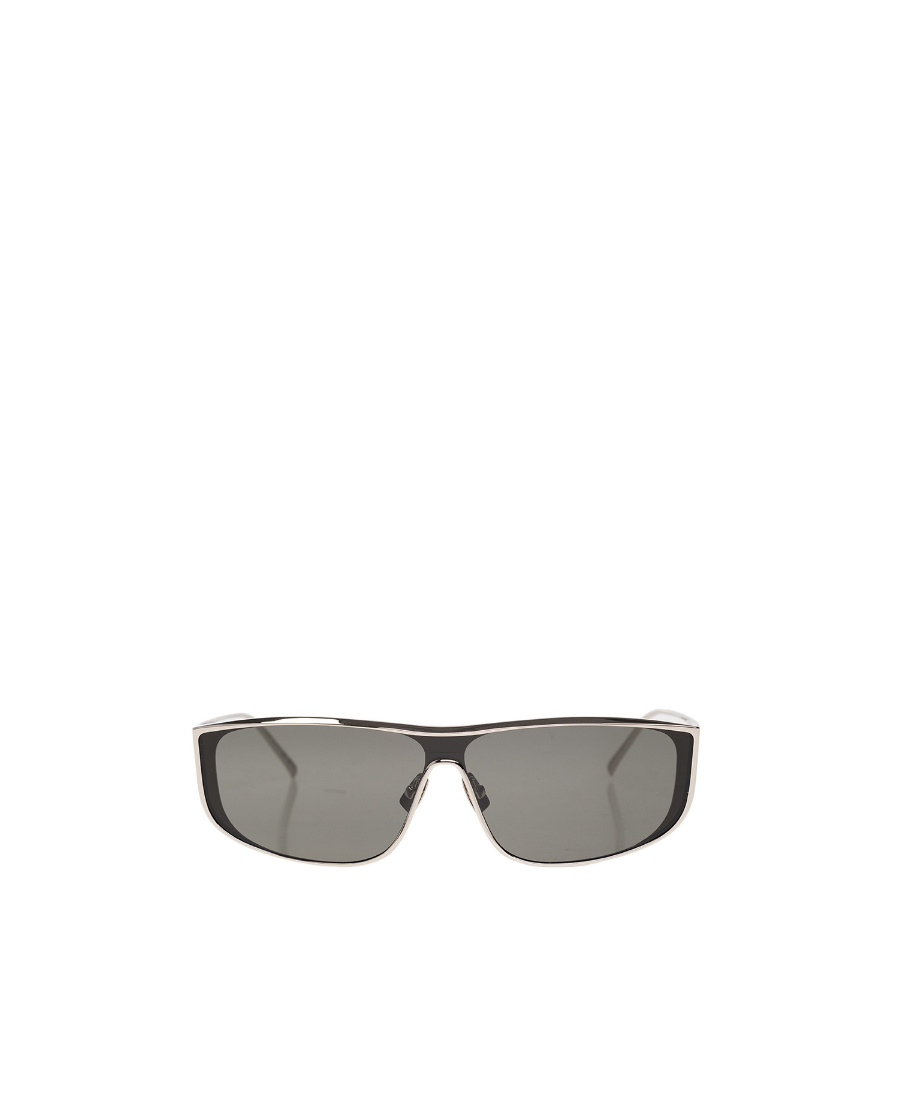 Saint Laurent Square-frame Tinted Sunglasses In Gray