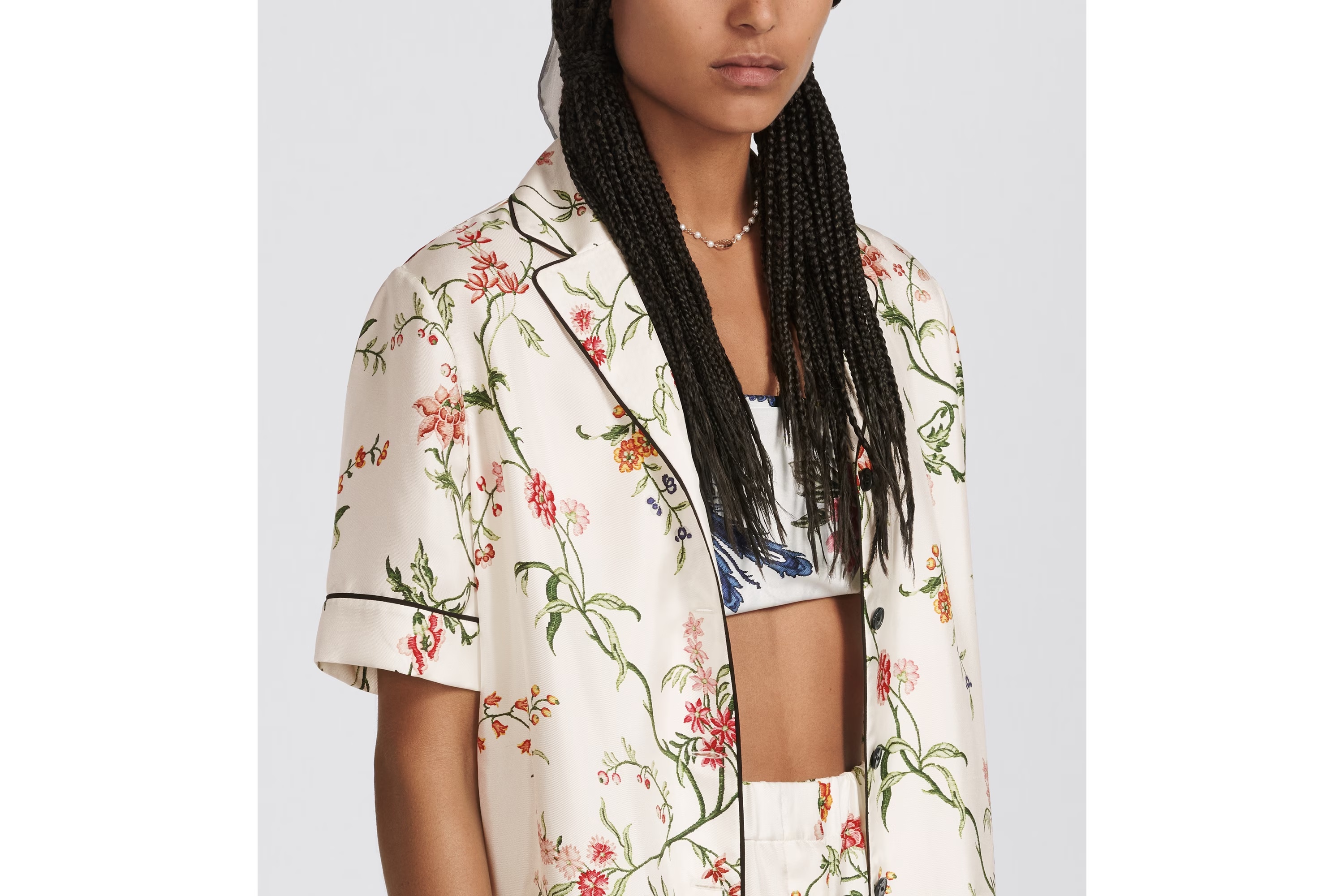 Dior A Short Sleeved Shirt In White