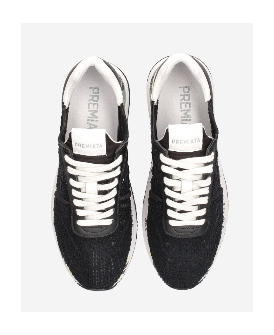 Premiata Conny Sports Shoes In Black