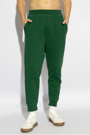 Dsquared2 Logo Sweatpants In Green
