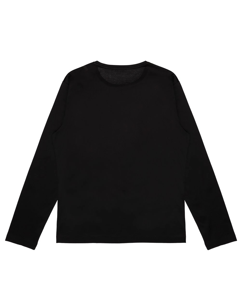 Iceberg T-shirt With Round Neck And Long Sleeves In Black