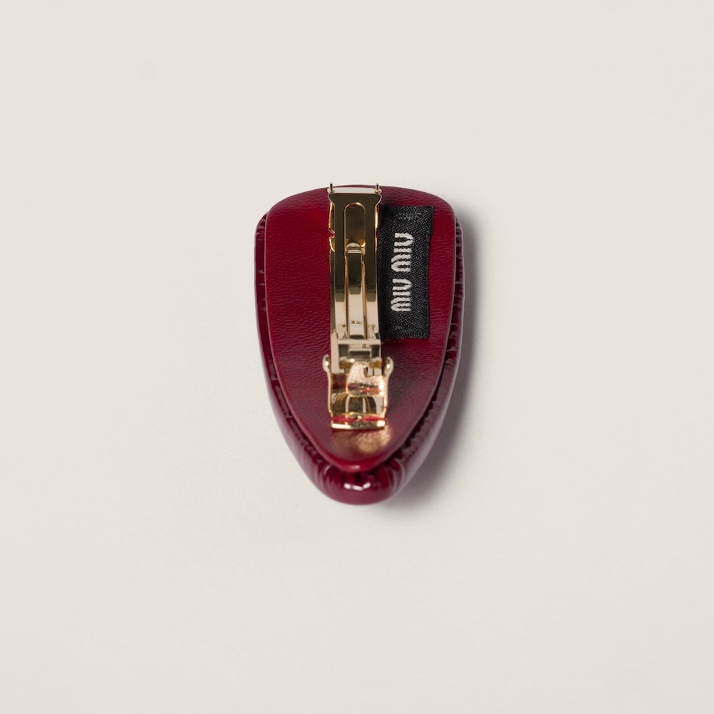 Miu Miu Patent Leather Clasp
