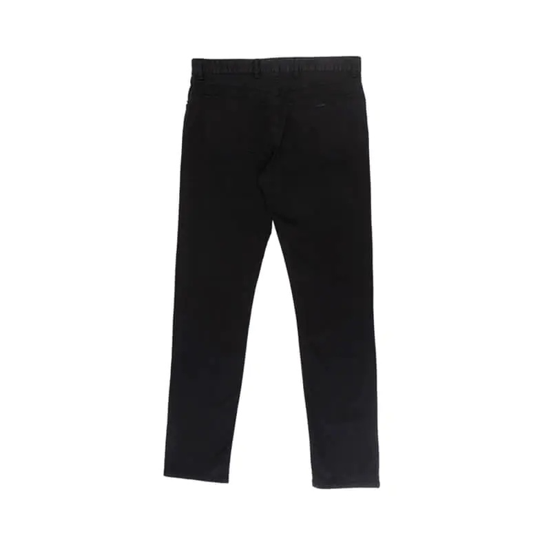 Paul & Shark Five Pockets Slim Casual Pants In Black