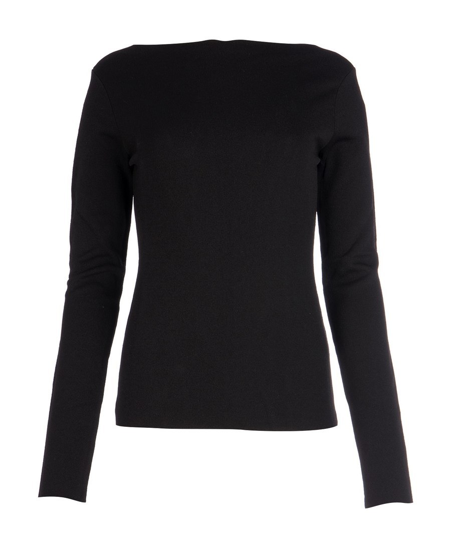 Givenchy Post-quality Lace Sweater In Black