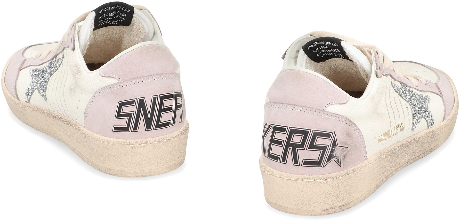 Golden Goose Contemporary Low-top Sneakers Star Detail In White