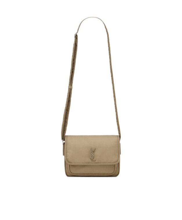 Saint Laurent Niki Messenger Small Shoulder Bag In Nude