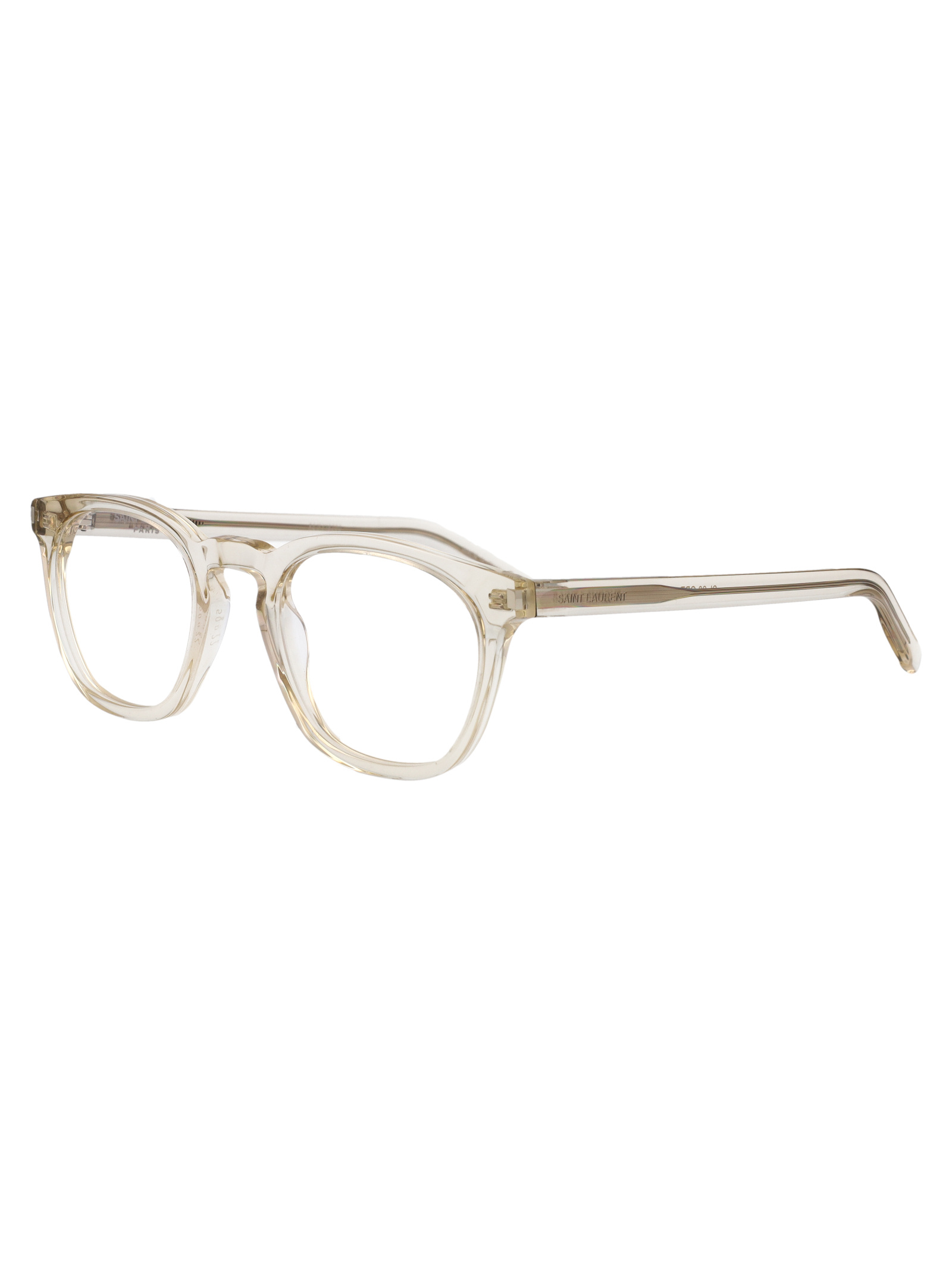 Saint Laurent Full-frame Plain Mirror In White