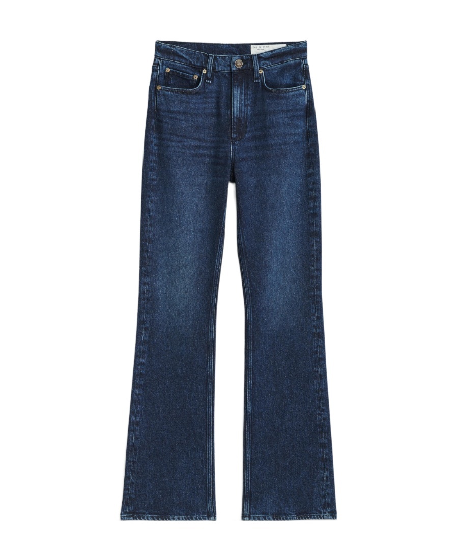 Rag & Bone Peyton High-rise Bootcut Jeans In Blue