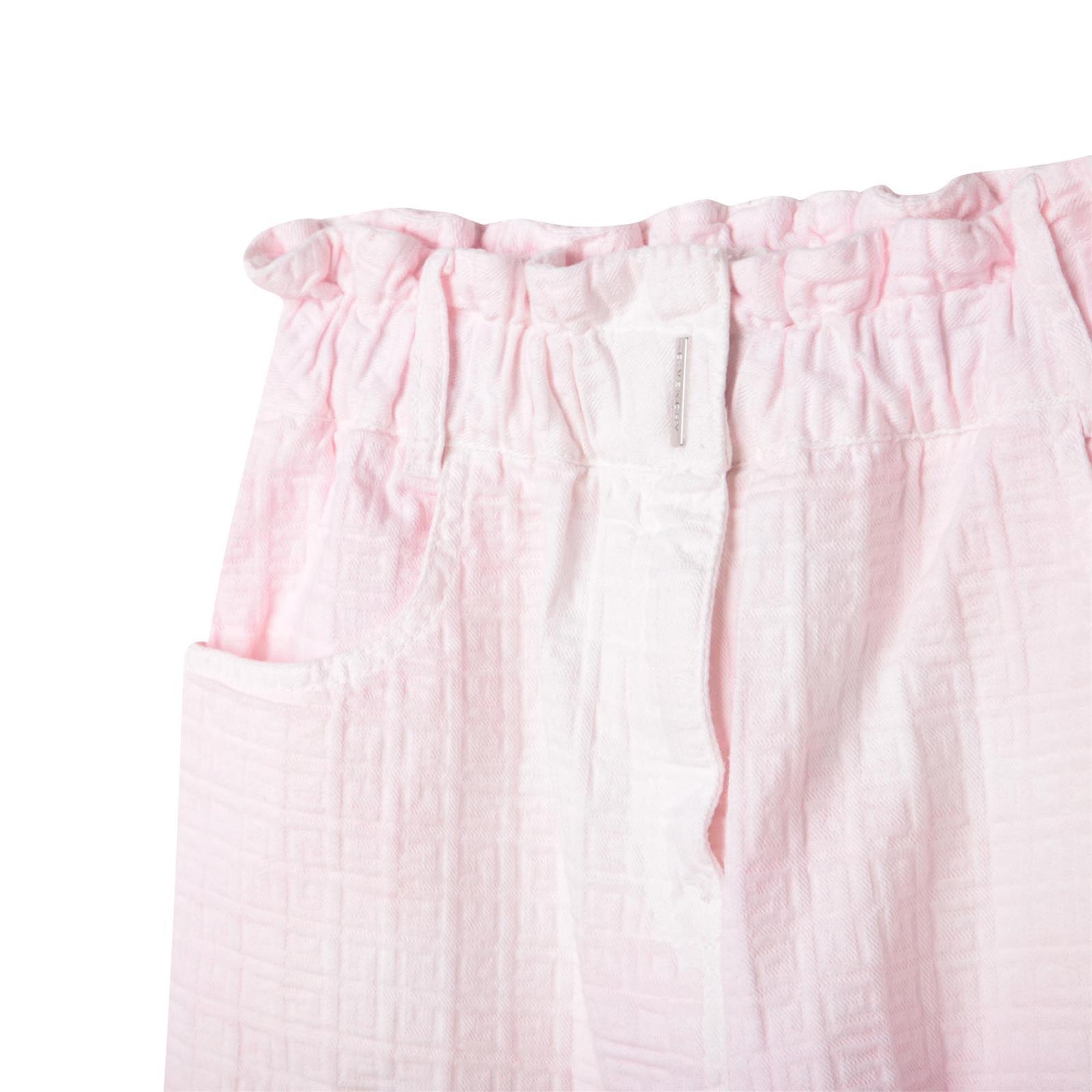 Givenchy Logo Trousers In Pink