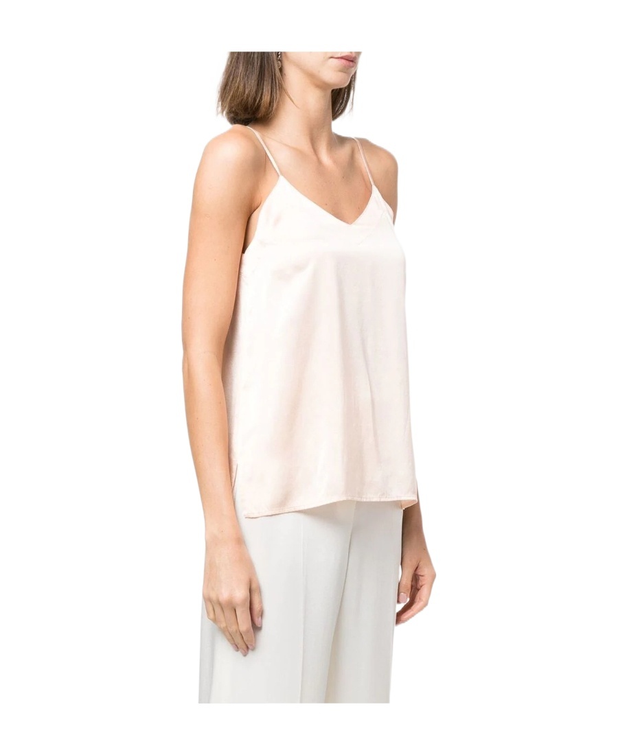 Forte Forte Spaghetti-strap Silk Tank In White