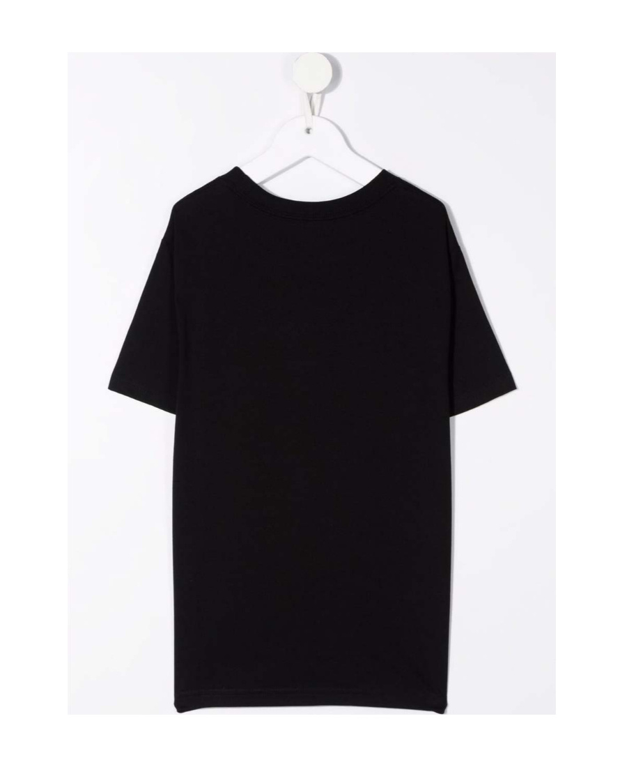 POLO RALPH LAUREN RALPH LAUREN KIDS LOGO EMBROIDERED CREWNECK T-SHIRT