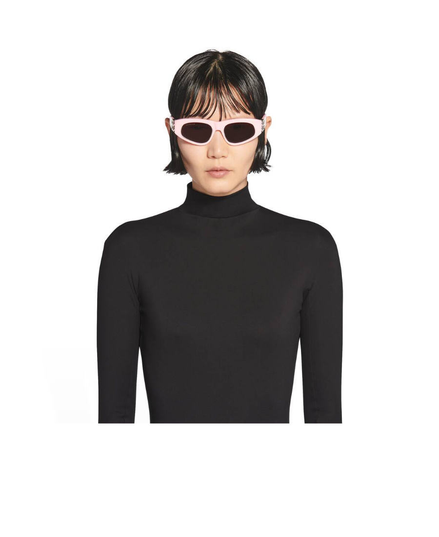Balenciaga Square-frame Sunglasses In Pink