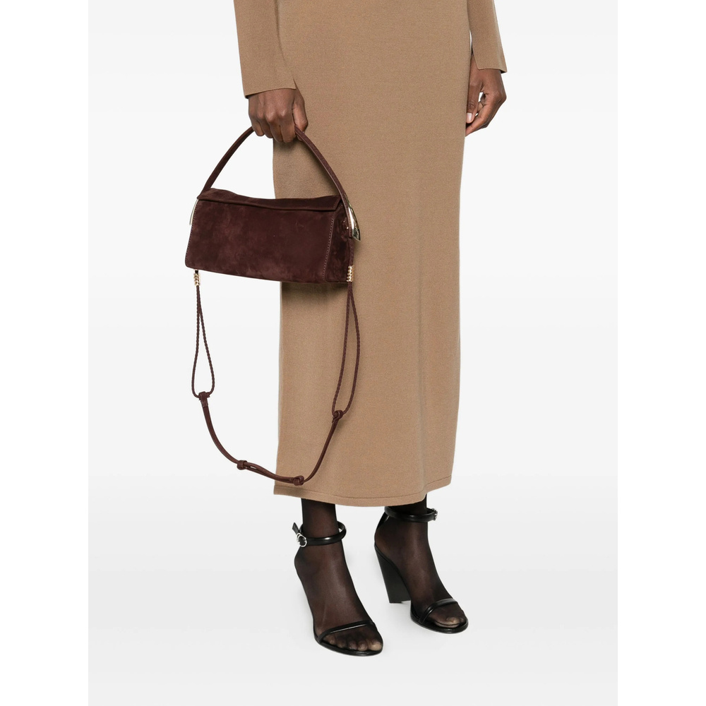 Benedetta Bruzziches Top Handle Shoulder Bag In Black