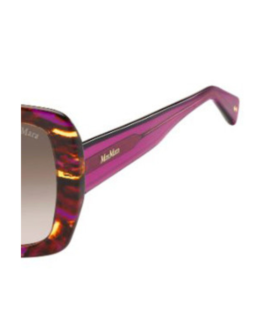 Max Mara Square Sunglasses In Brown