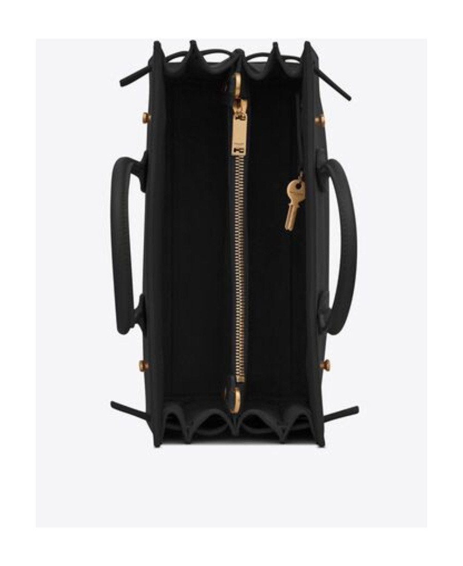 Saint Laurent Small Sac De Jour Tote In Black