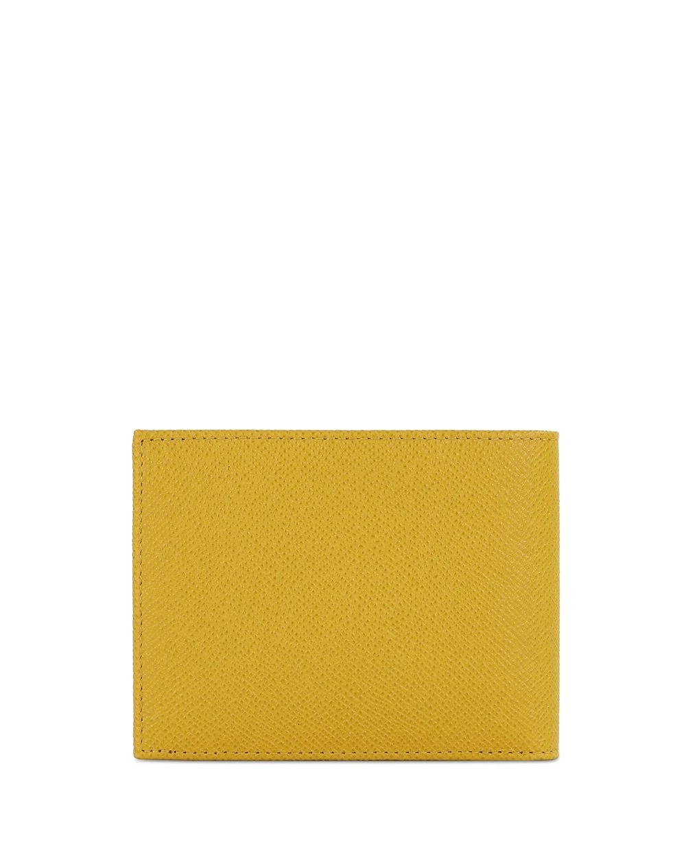 Dolce & Gabbana Logo Details Wallet In Yellow