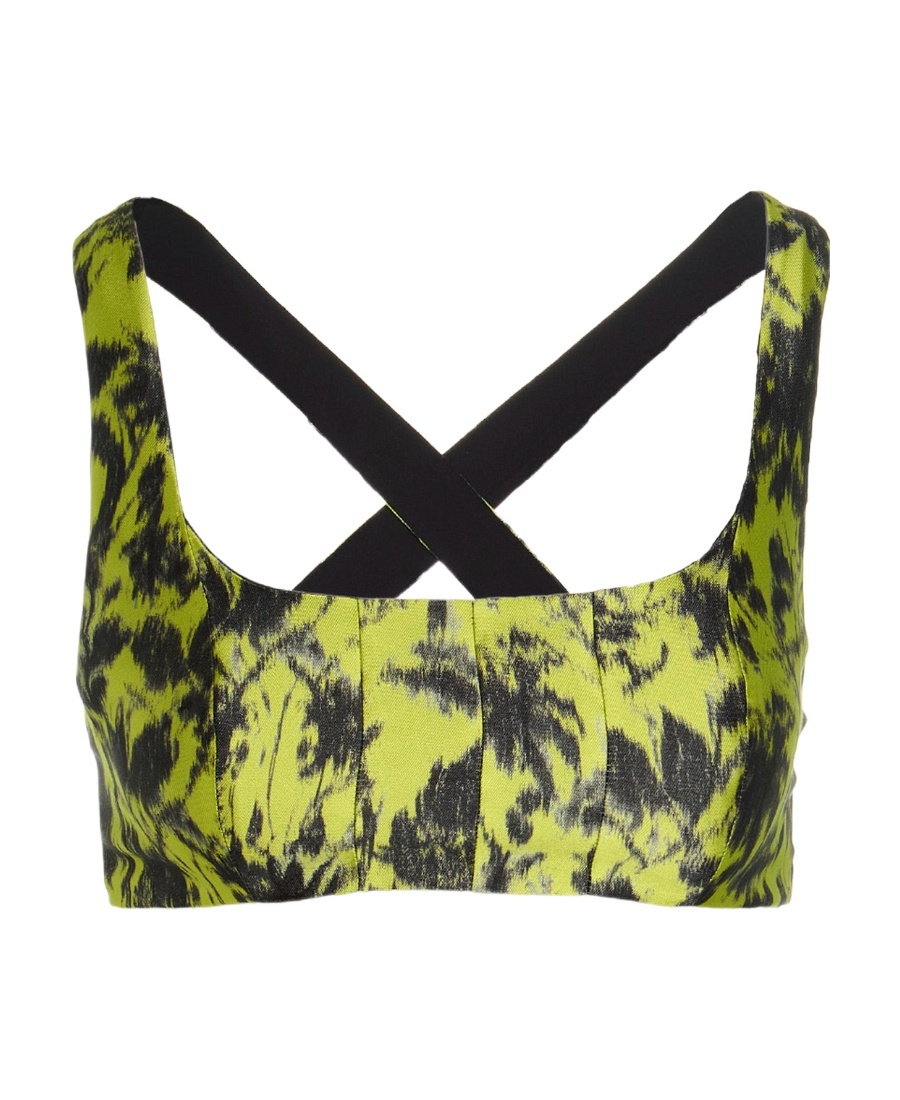 Shop Philosophy Di Lorenzo Serafini Printed Vest In Green