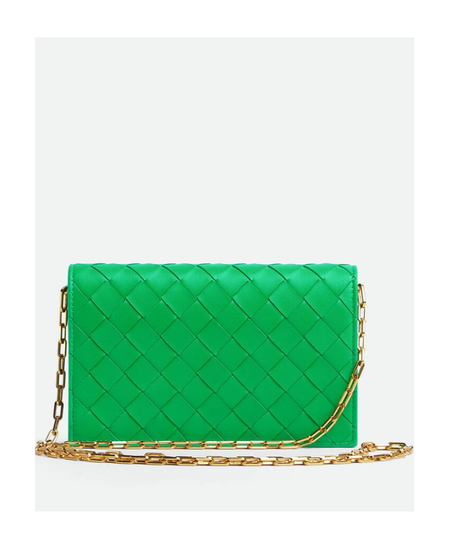 BOTTEGA VENETA MINI INTRECCIATO LEATHER BAG