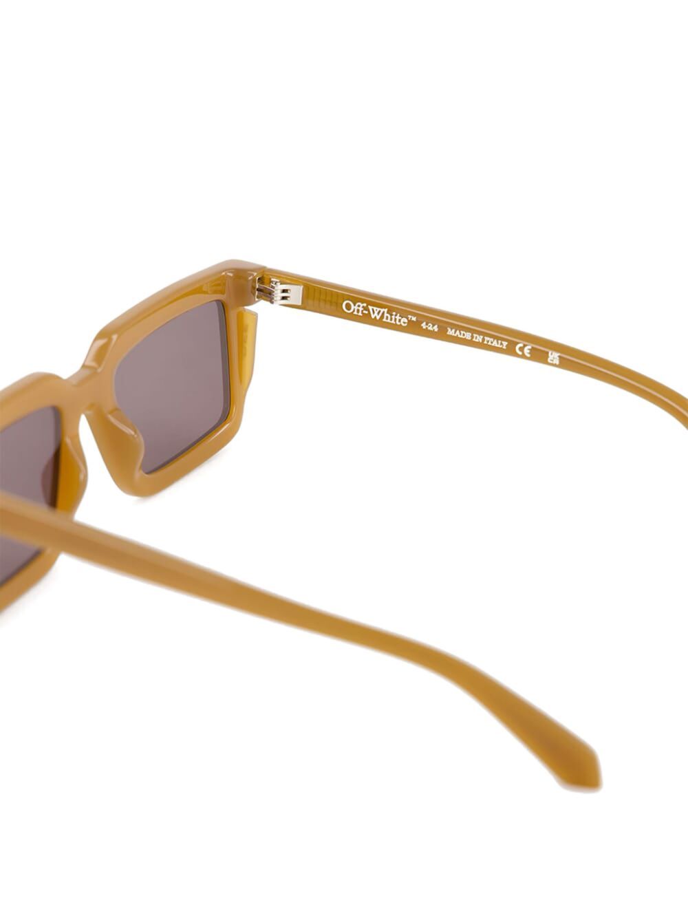 Off-white Tucson Square-frame Sunglasses In Gray