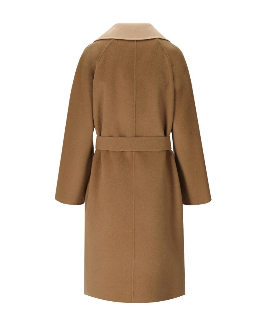 WEEKEND MAX MARA DOUBLE-SIDED COAT WITH WAIST AND LONG SLEEVES