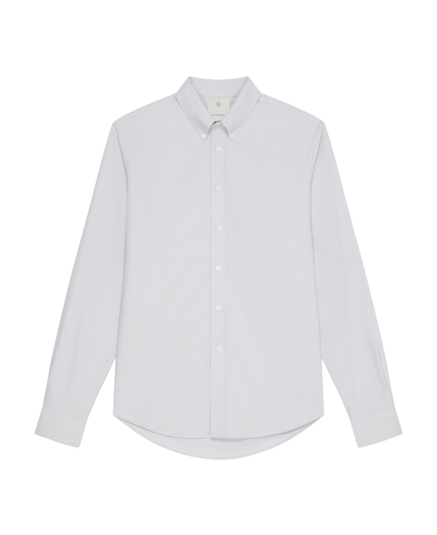 Givenchy Camicia In Cotone In Gray