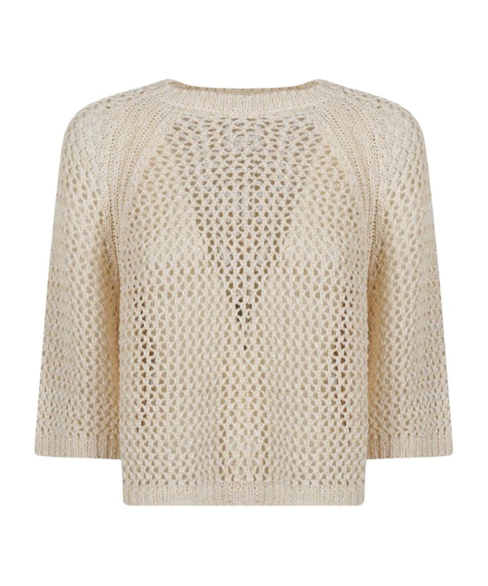 Fabiana Filippi Open-knit Cotton Jumper