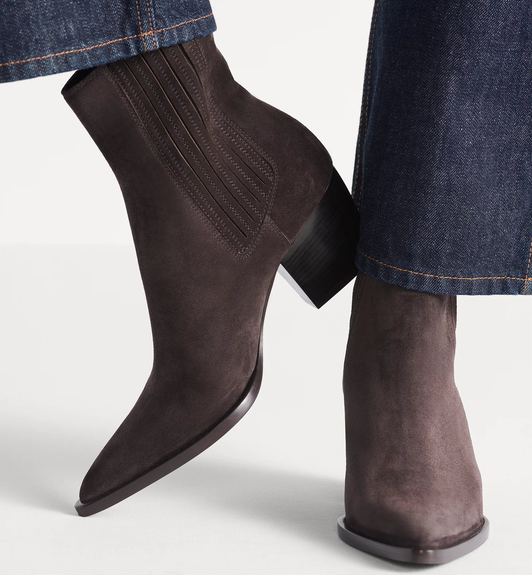 Dior Wild Heeled Ankle Boot In Brown