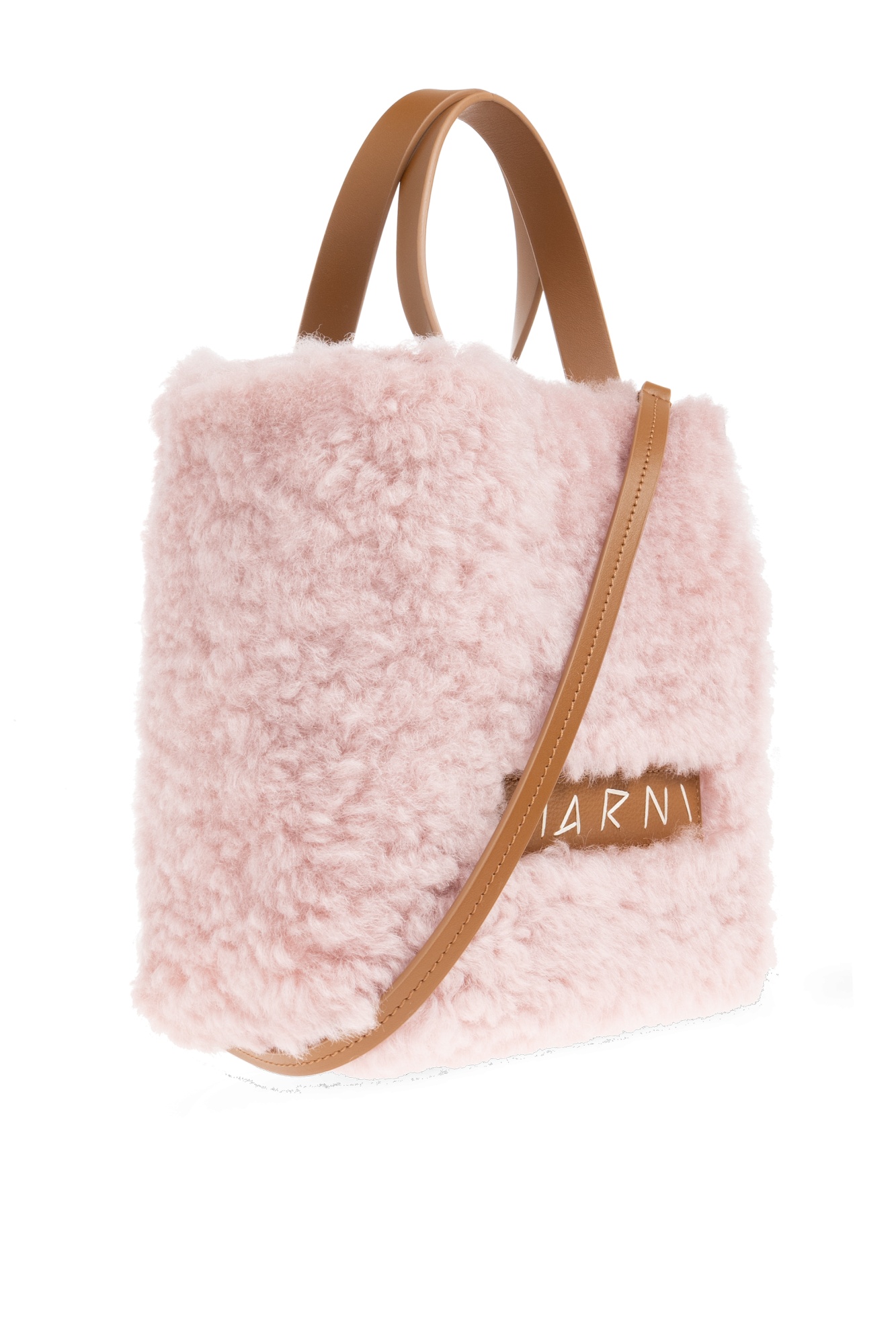 Marni Museo Soft Shopper Bag In Pink