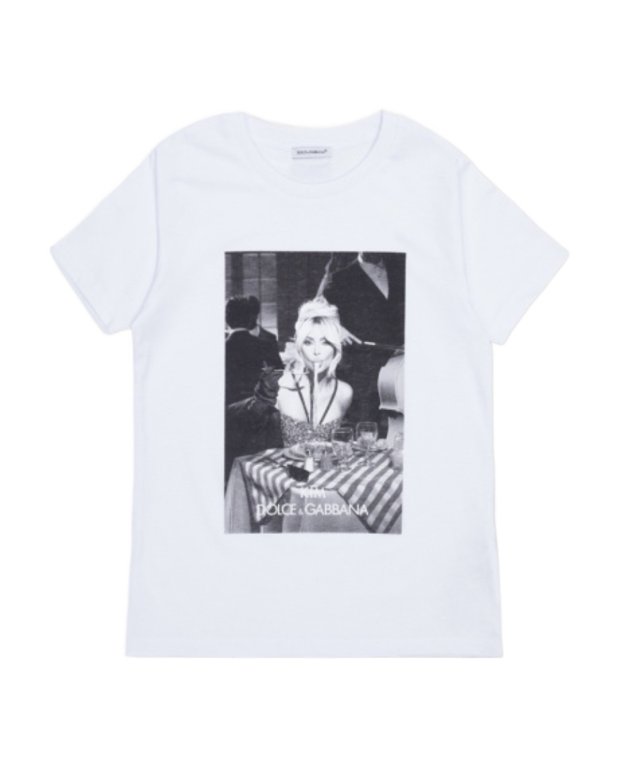 Dolce & Gabbana Graphic-print Short-sleeved T-shirt In White