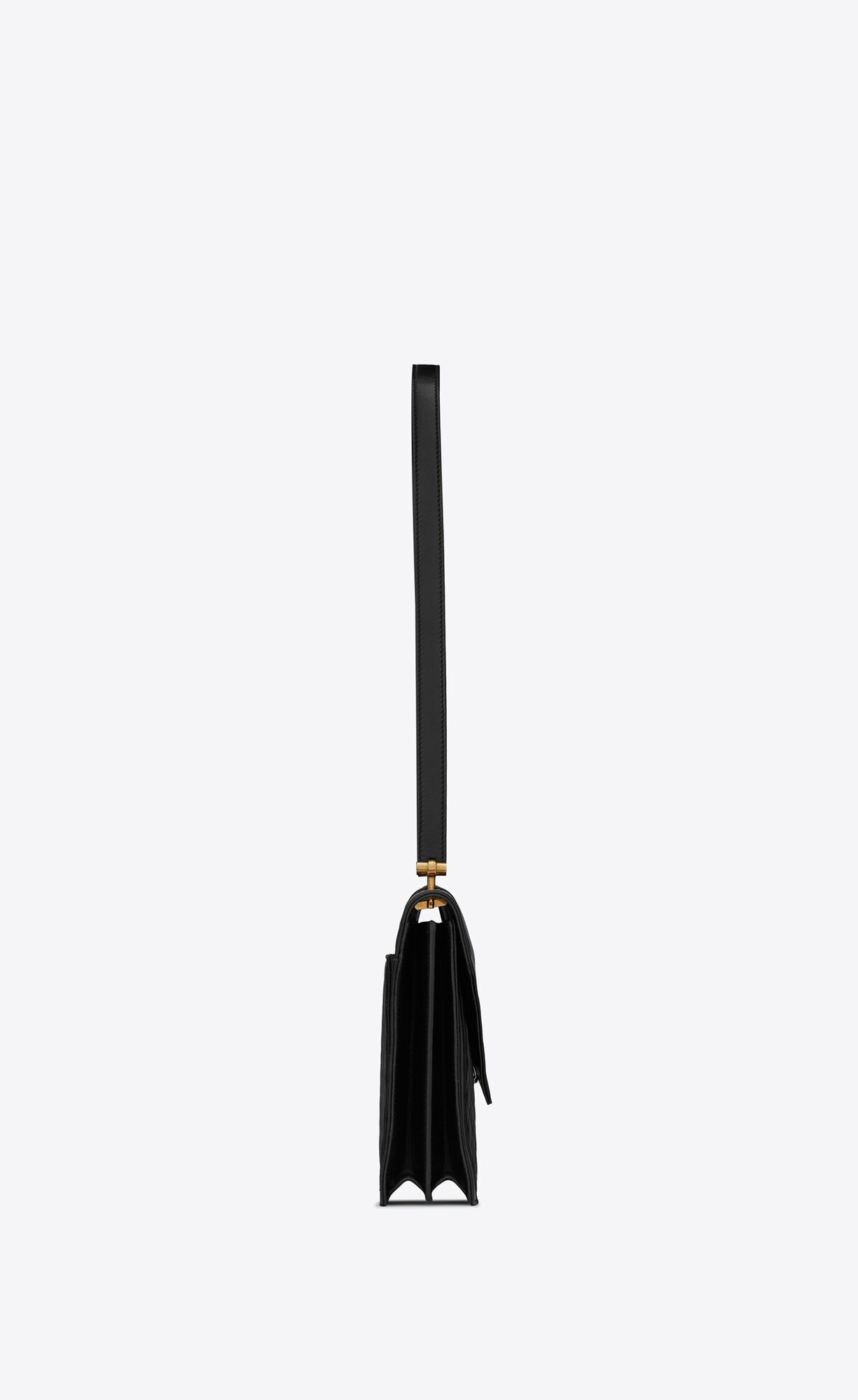 Saint Laurent Gaby Envelope Bag In Black
