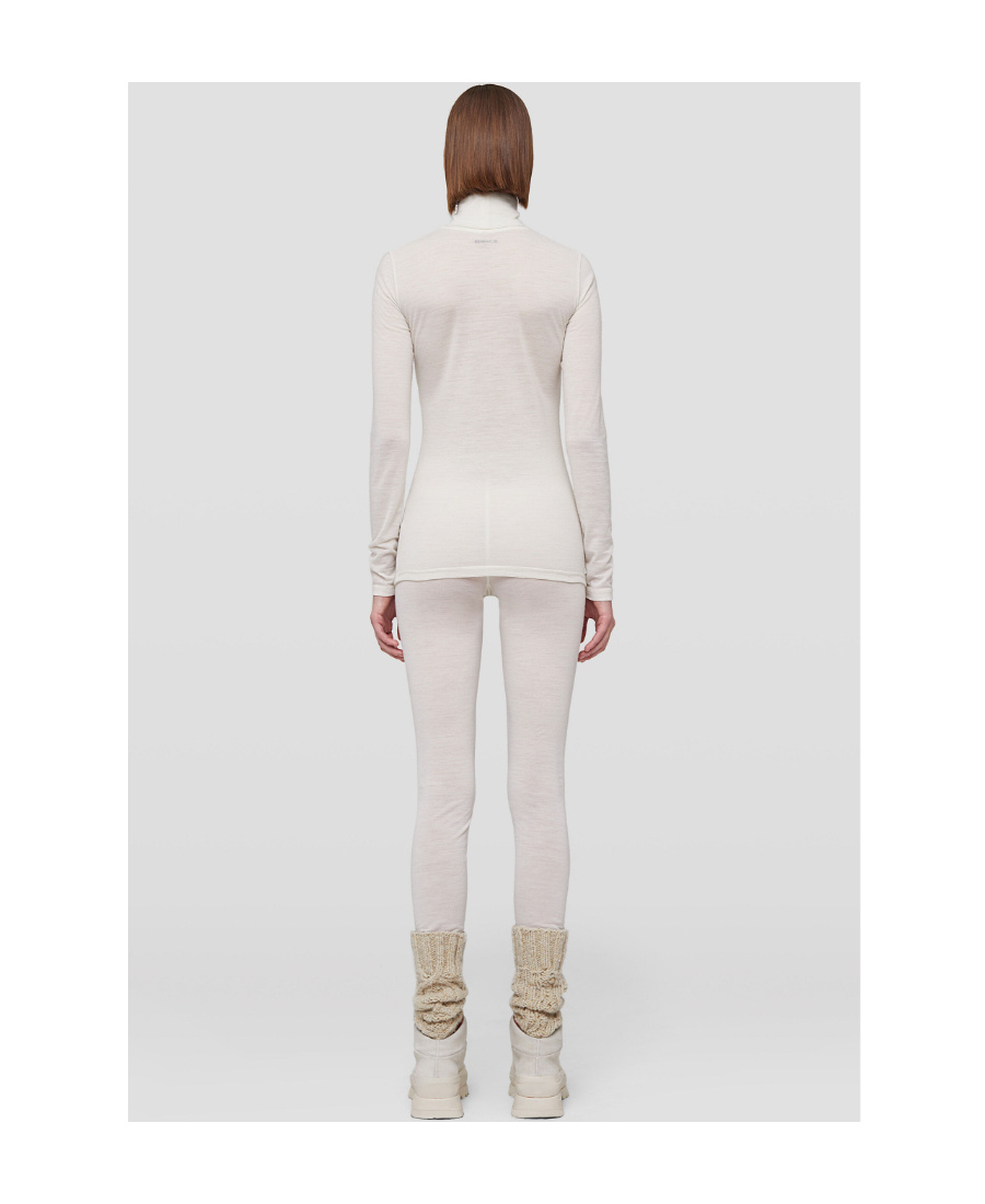 Jil Sander High-neck T-shirt In White