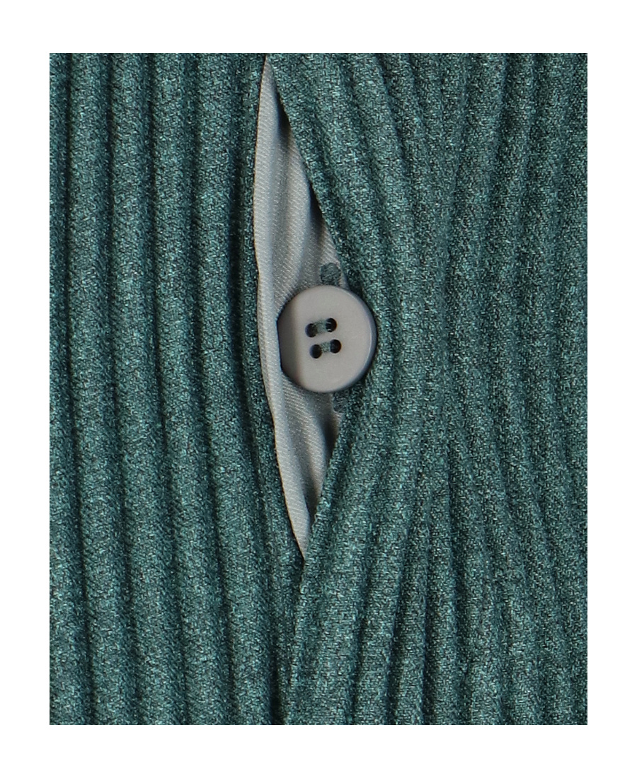 Shop Issey Miyake Plissé Straight-leg Trousers In Green