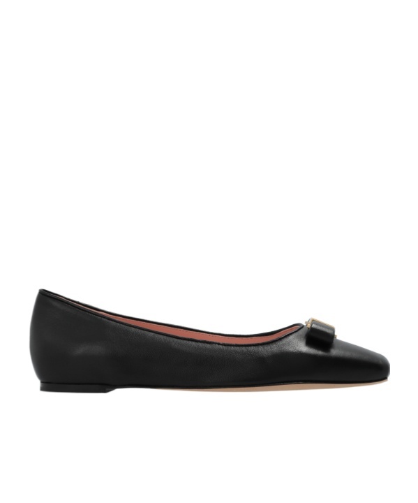 Shop Kate Spade Bowdie Ballet Flats In Black