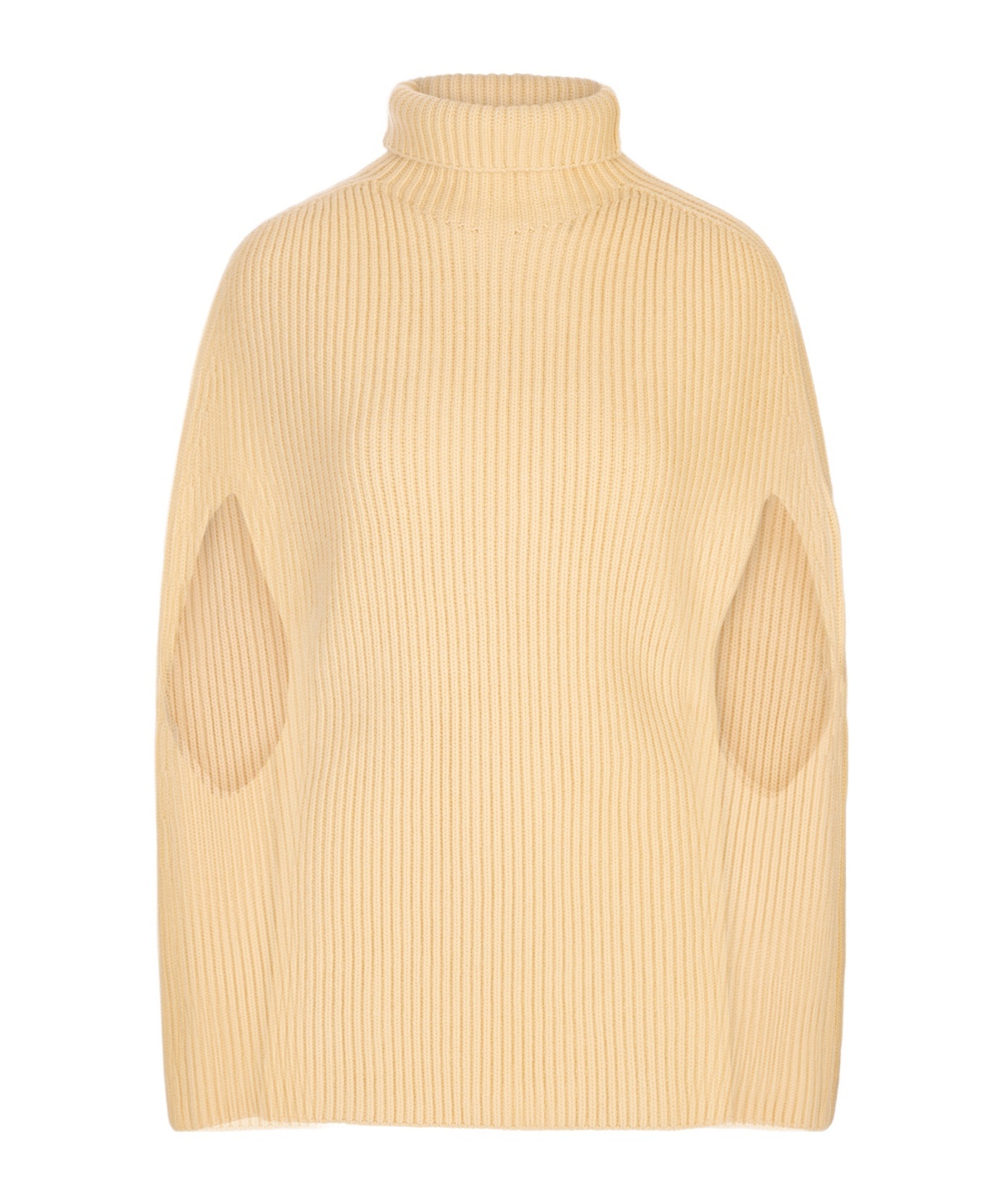 Jil Sander Long Sleeve Sweater In Yellow