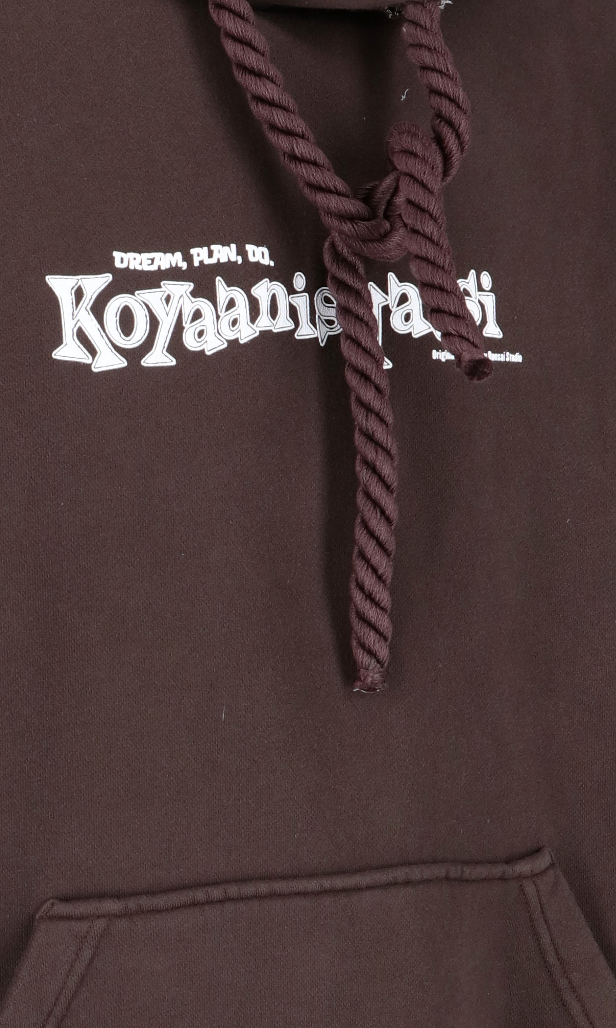 Bonsai Hoodie 'koya' In Brown
