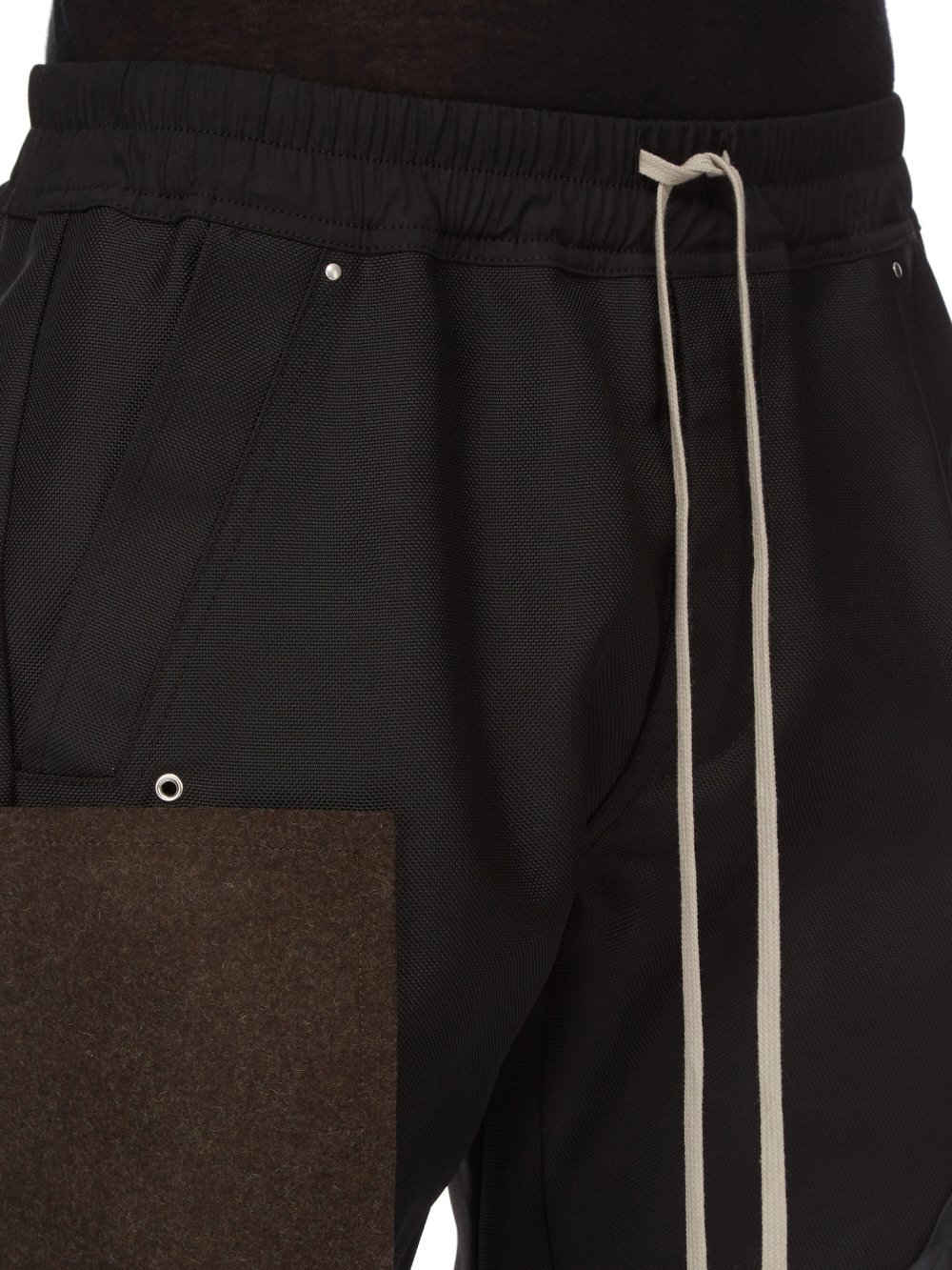 Rick Owens Drawstring Casual Pants In Black