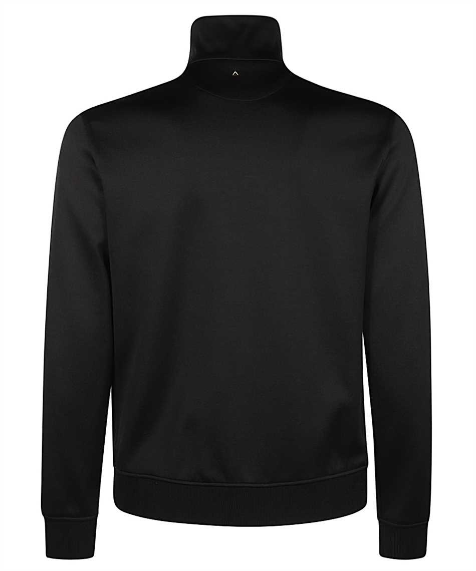 Valentino Vltn Zippered Pilot Casual Jacket In Black