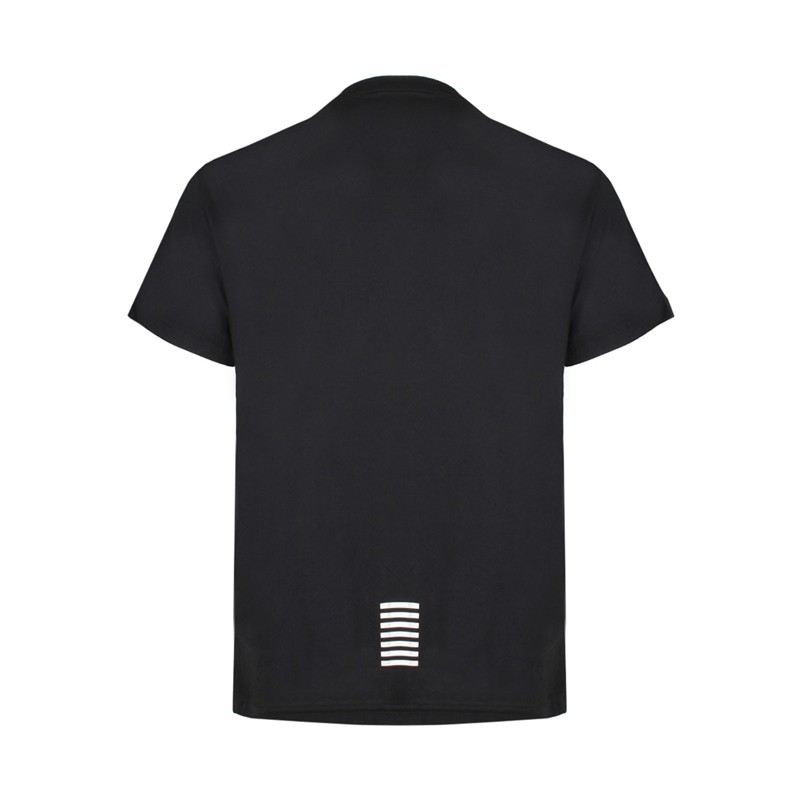 EA7 ROUND-NECKED LOGO T-SHIRT