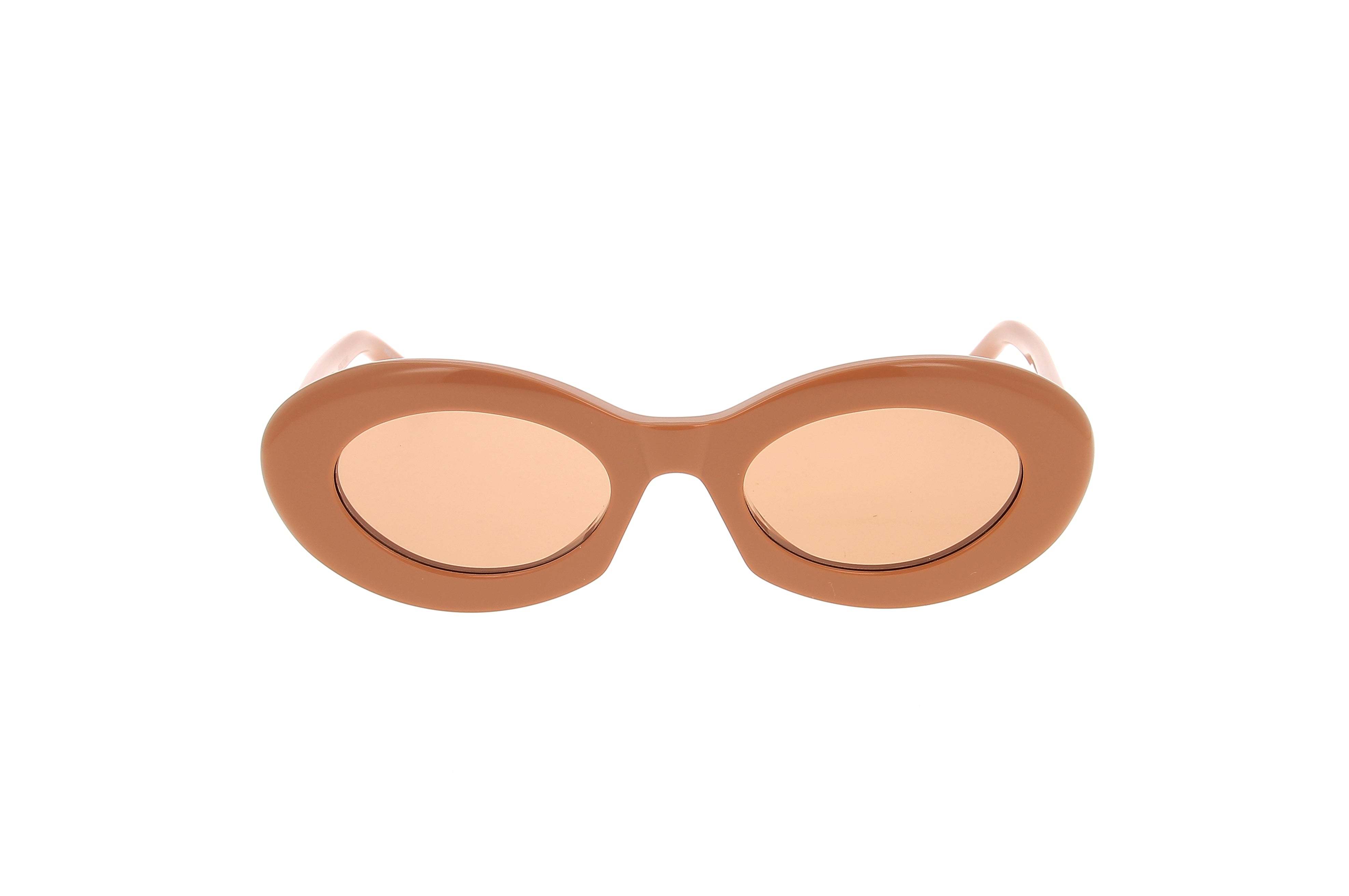 Saint Laurent Full Frame Sunglasses In Brown