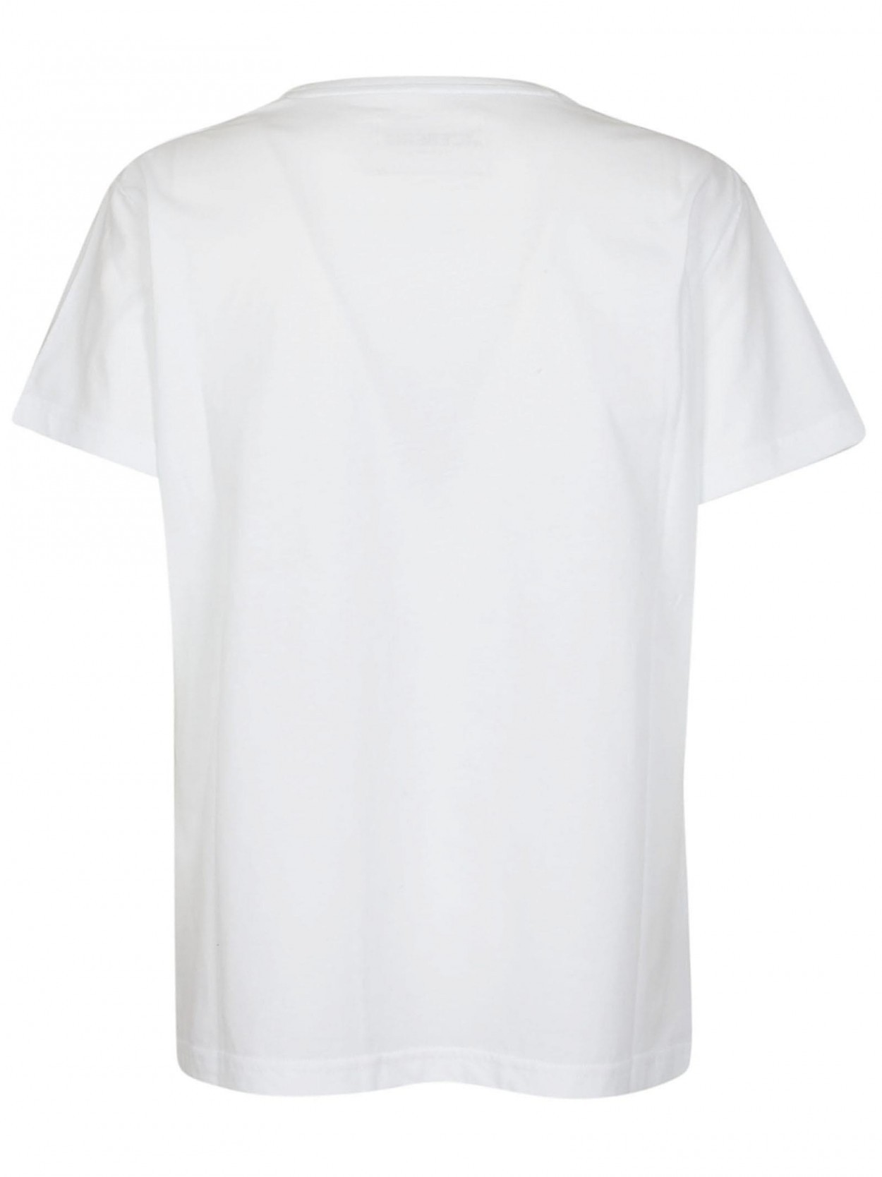 Iceberg Print Short Sleeve T-shirt In White