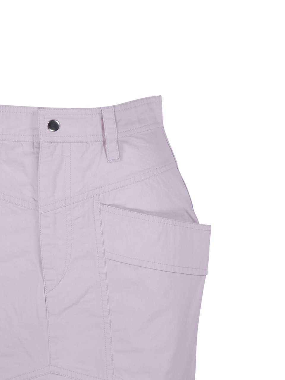 ISABEL MARANT ÉTOILE A HALF-LENGTH SKIRT AT THE EDGE OF A LOTUS LEAF