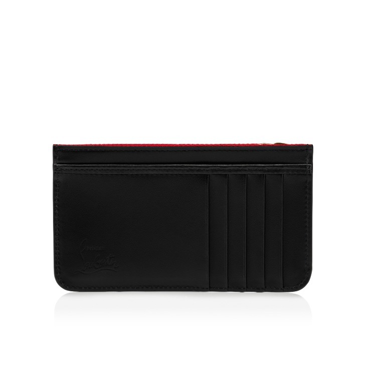 Christian Louboutin Loubi54 Card Holder In Gold