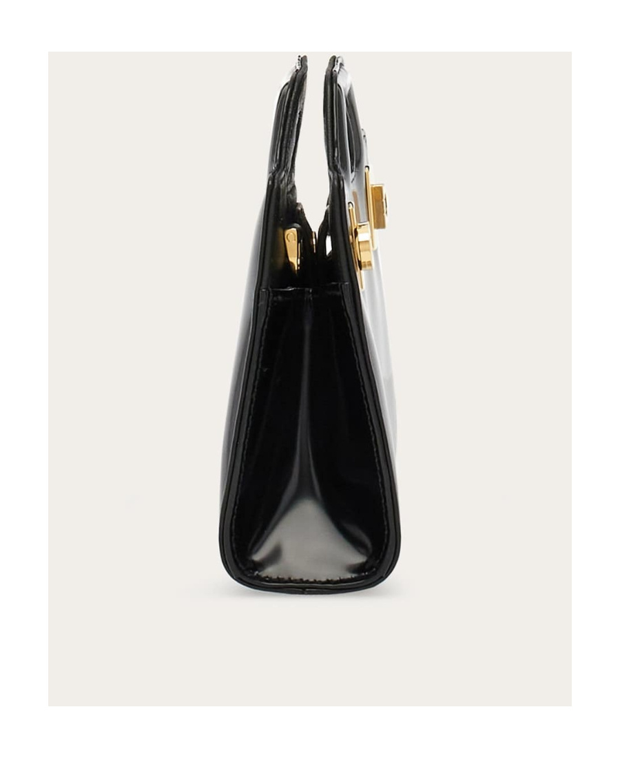 Ferragamo Salvatore Wanda Micro Shoulder Bag In Black
