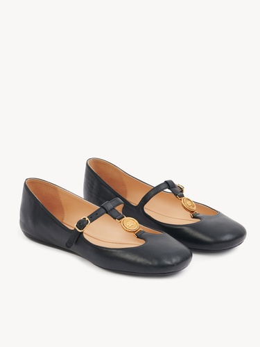 Chloé Leonore Ballet Flats In Black