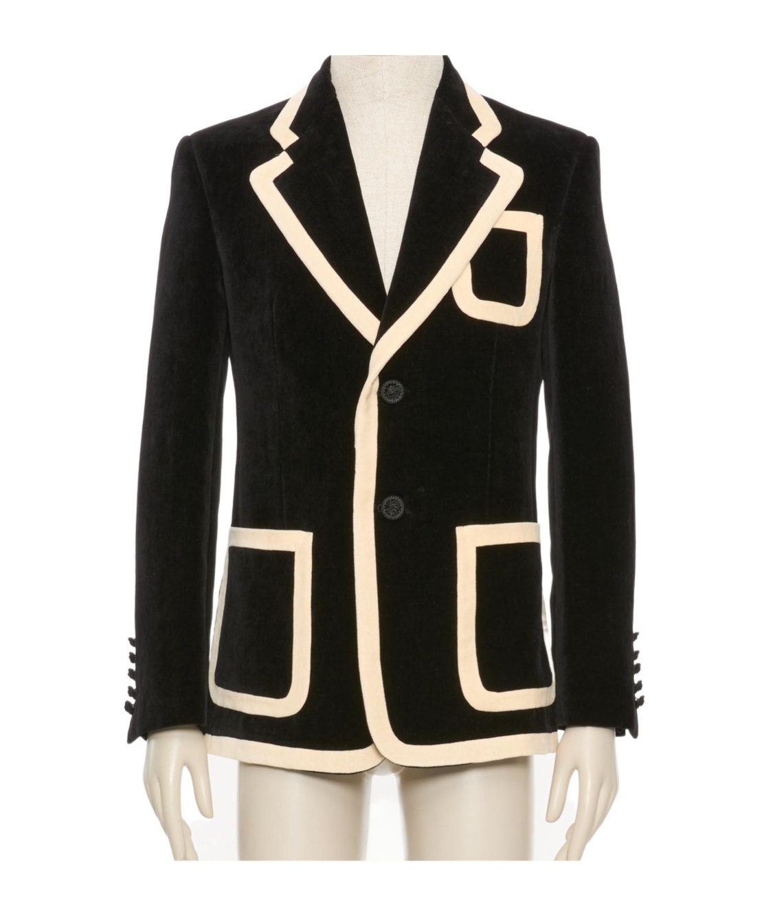 Valentino Long-sleeved Suit Jacket In Black