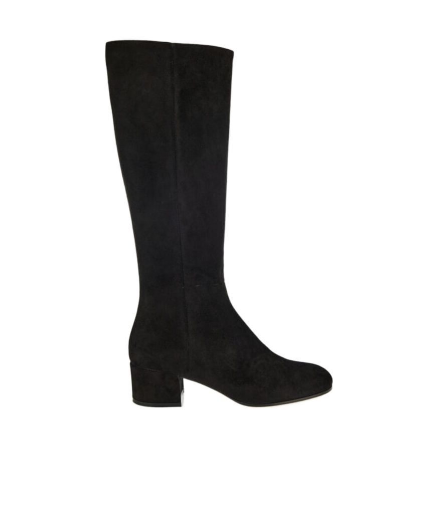Gianvito Rossi 45mm Joelle Boots In Black